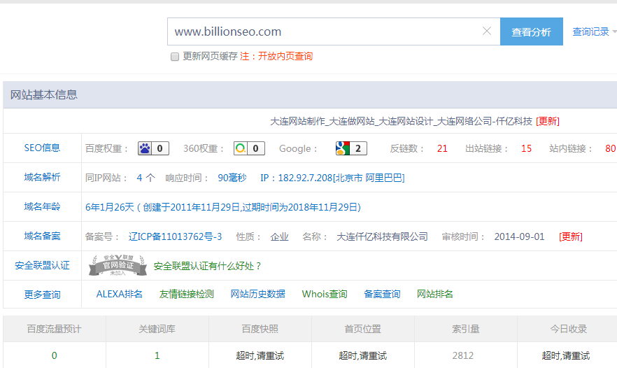 網(wǎng)站被K